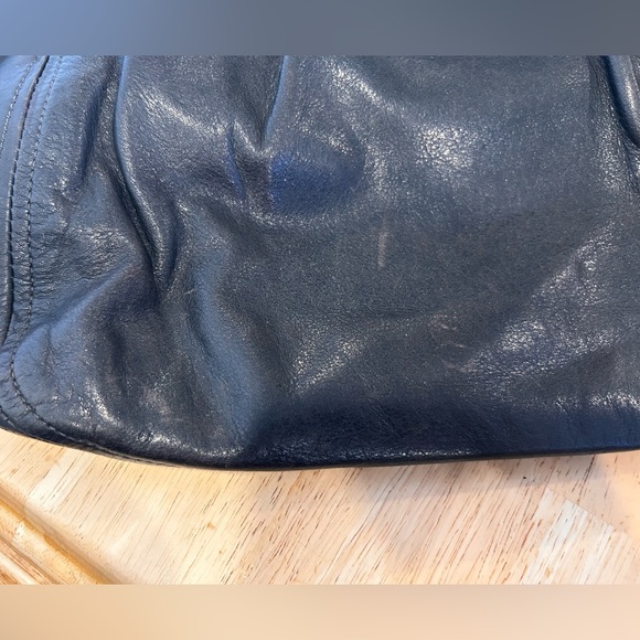 Authentic Prada black with silver accents leather Hobo bag with side pockets - Picture 16 of 16